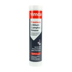 Premium Lithium Complex Grease, High Pressure, Very High Temperature Red Grease Cartridge - 400g