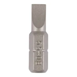 Slotted Driver Bit S2 Grey - 5.5 x 0.8 x 25
