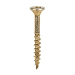 C2 Clamp-Fix Multi-Purpose Premium Countersunk Gold Woodscrews - 6.0 x 50
