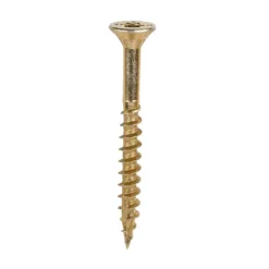 C2 Clamp-Fix Multi-Purpose Premium Countersunk Gold Woodscrews - 6.0 x 60