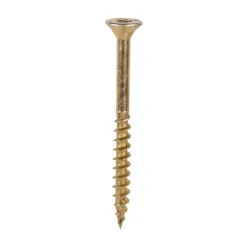 C2 Clamp-Fix Multi-Purpose Premium Countersunk Gold Woodscrews - 6.0 x 70