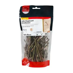 Alternative view of Solo Countersunk Gold Woodscrews - 6.0 x 80