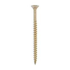 C2 Strong-Fix Multi-Purpose Premium Countersunk Gold Woodscrews - 6.0 x 90