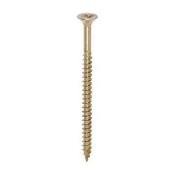 Classic Multi-Purpose Countersunk Gold Woodscrews - 6.0 x 90