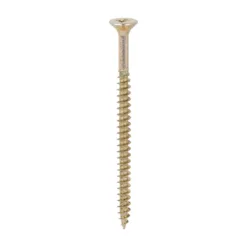 Solo Countersunk Gold Woodscrews - 6.0 x 90