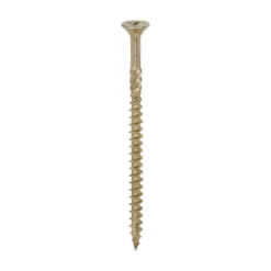 C2 Strong-Fix Multi-Purpose Premium Countersunk Gold Woodscrews - 6.0 x 100