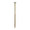 Solo Countersunk Gold Woodscrews - 6.0 x 120
