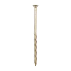 Classic Multi-Purpose Countersunk Gold Woodscrews - 6.0 x 130