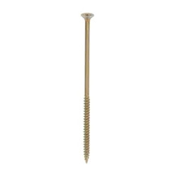 Classic Multi-Purpose Countersunk Gold Woodscrews - 6.0 x 150