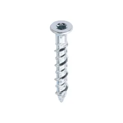 Masonry Screws Countersunk Silver - 6.0 x 40