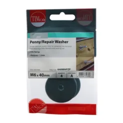 Alternative view of Penny / Repair Washers DIN9054 Silver - M6 x 40