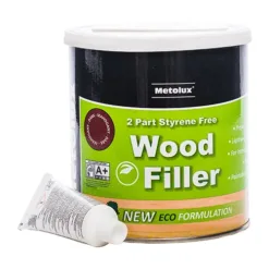 Metolux 2 Part Styrene Free Wood Filler Redwood - 275ml