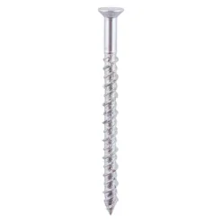 Masonry Screws Countersunk Silver - 6.0 x 60