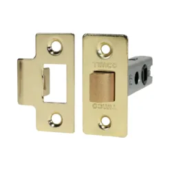 Economy Tubular Latch Electro Brass - 79.5mm