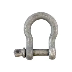 Bow Shackles Hot Dipped Galvanised - 6mm