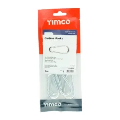 Alternative view of Carbine Hooks Silver - 6mm