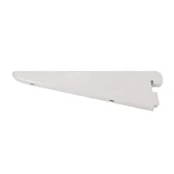 Twin Slot Shelf Bracket White - 170mm
