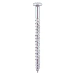 Masonry Screws Pan Head Silver - 6.0 x 40
