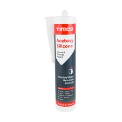 Acetoxy Silicone Sealant Clear - 300ml