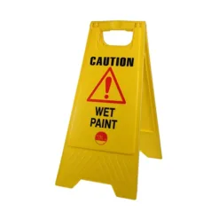 Caution Wet Paint A-Frame Safety Sign - 610 x 300 x 30