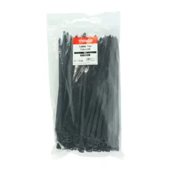 Alternative view of Cable Ties Black - 7.6 x 250