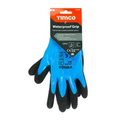 Alternative view of Waterproof Grip Sandy Nitrile Foam Coated Polyester Gloves - Medium