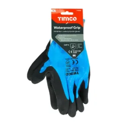 Alternative view of Waterproof Grip Sandy Nitrile Foam Coated Polyester Gloves - X Large