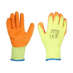 Eco Grip Crinkle Latex Coated Polycotton Gloves Multi Pack - X Large