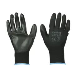 Durable Grip PU Coated Polyester Gloves - X Large
