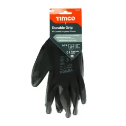 Alternative view of Durable Grip PU Coated Polyester Gloves - X Large