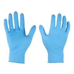 Nitrile Work Gloves Blue - Large
