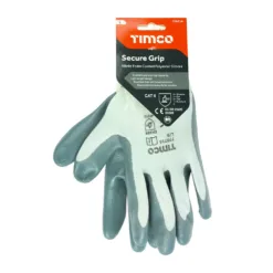Alternative view of Secure Grip Smooth Nitrile Foam Coated Polyester Gloves - Large