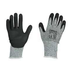 High Cut PU Coated HPPE Fibre with Glass Fibre Gloves - Medium