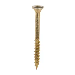 C2 Clamp-Fix Multi-Purpose Premium Countersunk Gold Woodscrews - 8.0 x 80