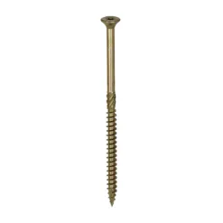 C2 Clamp-Fix Multi-Purpose Premium Countersunk Gold Woodscrews - 8.0 x 150