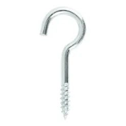 Screw Hooks Silver - 80mm