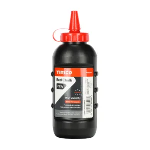 Red Chalk, Builders String Line, Surveyors Marker, Red Powder - 225g
