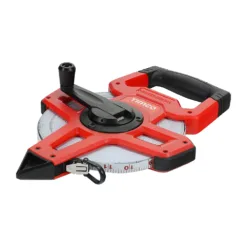 Open Reel Long Tape Measure, Surveyors Fibreglass - 50m / 165ft