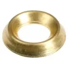 Screw Cups Electro Brass - To fit 8 Gauge Screws