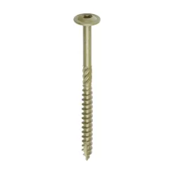 Wafer Head Exterior Green Timber Screws - 6.7 x 95