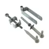 Adjustable Gate Hinge Set Hot Dipped Galvanised - 600mm
