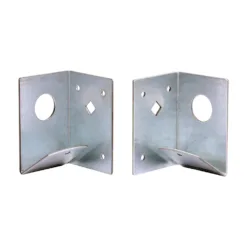 Arris Rail Support Brackets Galvanised - 90 x 60 x 60