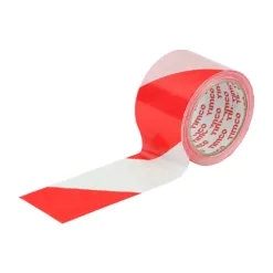Barrier Tape Red & White - 100m x 70mm