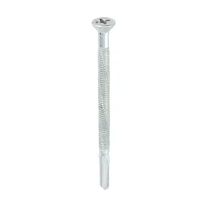 Self-Drilling Wing-Tip Steel to Timber Heavy Section A2 Stainless Steel Bi-Metal Screws - 5.5 x 85