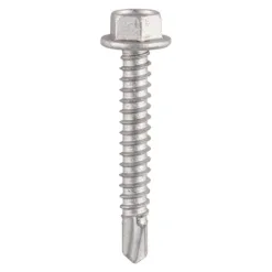 Self-Drilling Light Section A2 Stainless Steel Bi-Metal Screws - 5.5 x 50