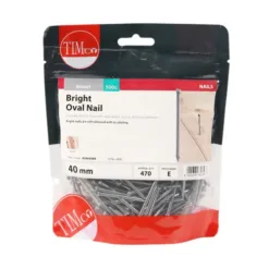 Alternative view of Oval Nails Bright - 40mm