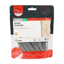 Alternative view of Oval Nails Bright - 65mm