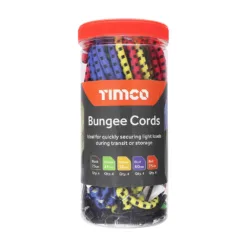Alternative view of Bungee Cords with Laminated Hook Mixed Pack - 20pcs