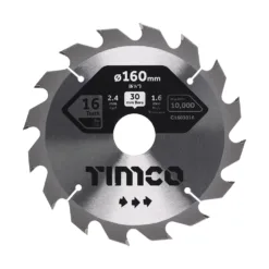 Circular Saw Blade General Purpose Coarse/Medium - 160 x 30 x 16T