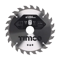 Circular Saw Blade General Purpose Coarse/Medium - 184 x 30 x 24T